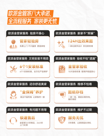 欧派深耕大家居平台全面提升消费满意度EVO视讯全球订单突破5000万个(图5)